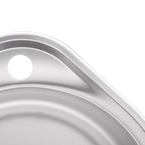 Мийка кухонна ZERIX Z4843-06-160E (SATIN) (ZS0566)