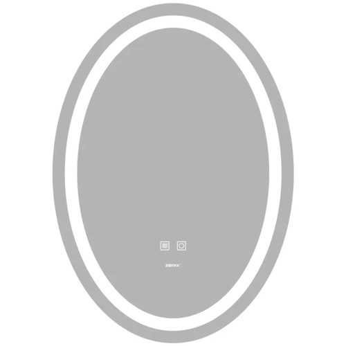 Зеркало ZERIX FUSION MV01-50x70 с LED Touch, Anti-fog, димером, рег. яркости (ZX6067) Зеркало ZERIX FUSION MV01-50x70 с LED Touch, Anti-fog, димером, рег. яркости (ZX6067)