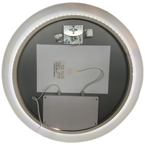 Дзеркало ZERIX SOLO MC02-80 із LED Touch, Anti-fog, димером, рег. яскравості (ZX6066)