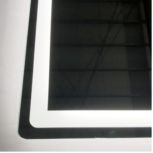 Дзеркало ZERIX MIRRA MR05-80x80 із LED Touch, Anti-fog, димером, рег. яскравості (ZX6058)