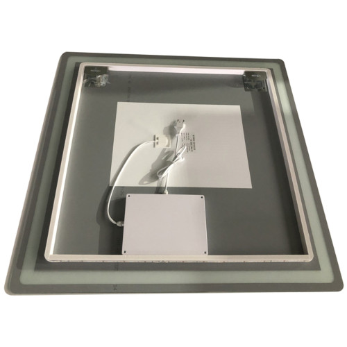 Дзеркало ZERIX MIRRA MR05-80x80 із LED Touch, Anti-fog, димером, рег. яскравості (ZX6058)