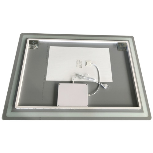 Дзеркало ZERIX MIRRA MR05-100x70 із LED Touch, Anti-fog, димером, рег. яскравості (ZX6060)