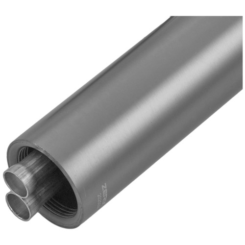 Змішувач для умивальника ZERIX REX-001-B GRAPHITE з нерж. сталі (Колір графіт) (ZX6117)