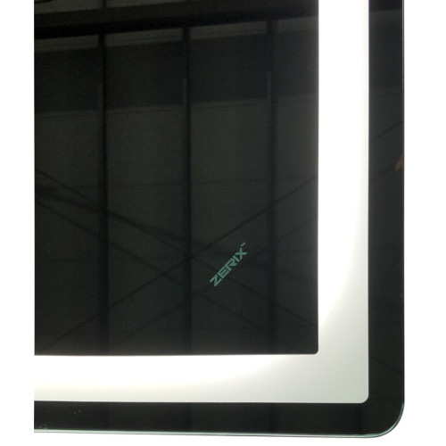 Дзеркало ZERIX SANSA MR01-80x60-REVERSE із LED Touch, Anti-fog, димером, рег. яскравості (ZX6049)