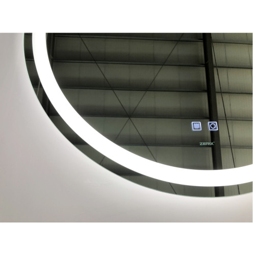 Дзеркало ZERIX SOLO MC01-80 із LED Touch, Anti-fog, димером, рег. яскравості (ZX6064)
