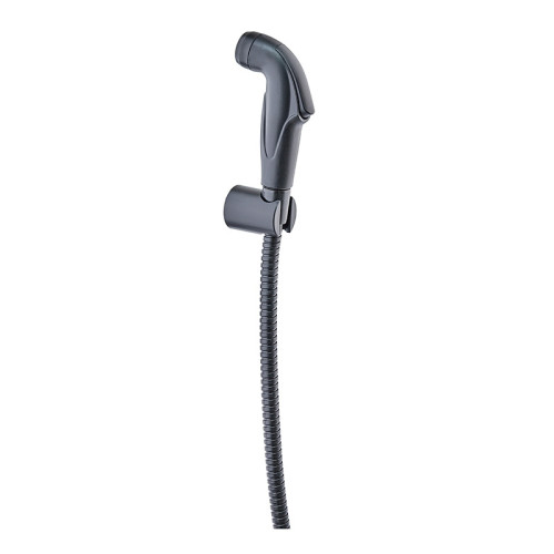 Набір для гігієнічного душу Zerix Bidet SET-008 Black (колір чорний) (ZX4914)
