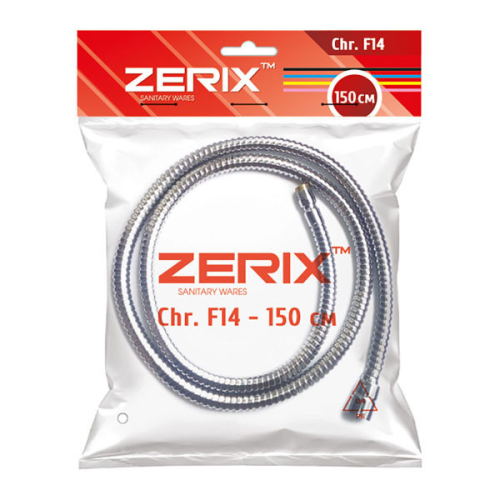 Шланг для кухні Zerix Chr.F14 (150 см) (ZX2622) Шланг для кухні Zerix Chr.F14 (150 см) (ZX2622)