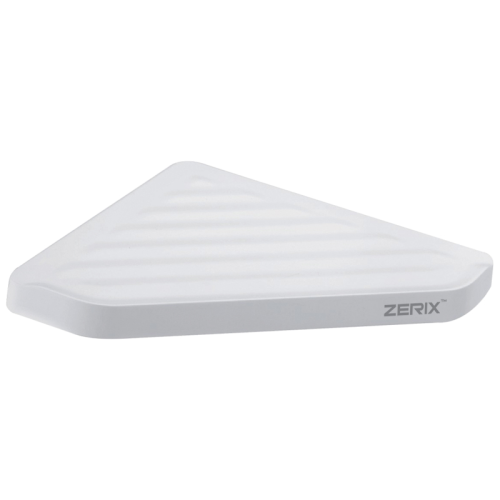 Полиця кутова пластикова Zerix A8021 (ZX2815)