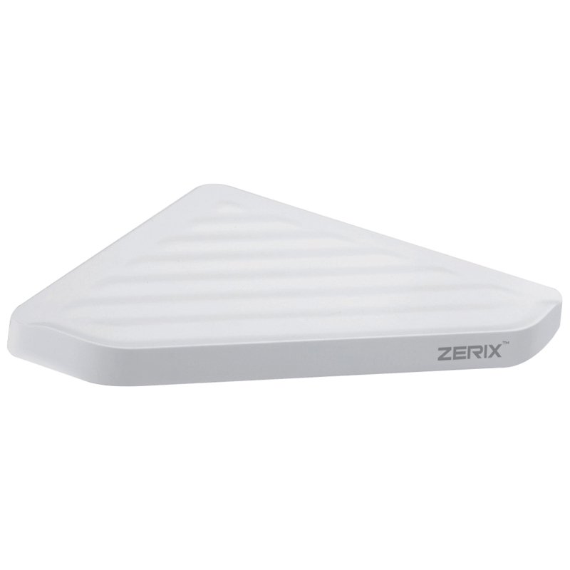 Полиця кутова пластикова Zerix A8021 (ZX2815)