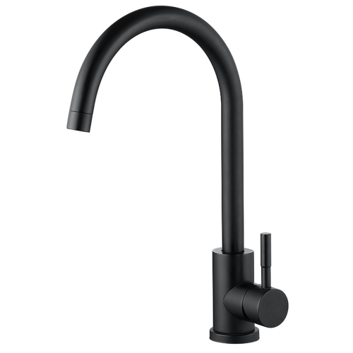 Змішувач для кухні ZERIX LUX-011 BLACK з нерж. сталі SUS304 (кол. чорний) (ZX4868) Змішувач для кухні ZERIX LUX-011 BLACK з нерж. сталі SUS304 (кол. чорний) (ZX4868)