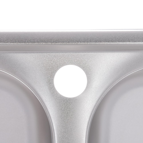Мийка кухонна Zerix Z7749-08-180E (satin) (ZM0565)