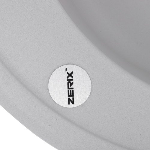 Мойка кухонная Zerix ZS-510R-01 Белая (ZX4531)