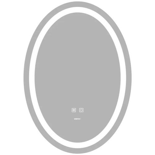 Дзеркало ZERIX FUSION MV01-50x70 із LED Touch, Anti-fog, димером, рег. яскравості (ZX6067)