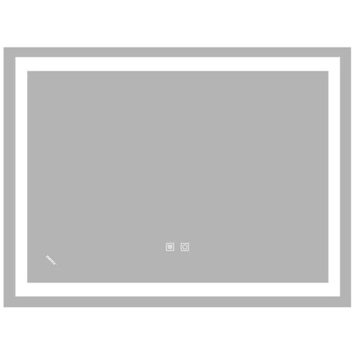 Дзеркало ZERIX KUBIX MR03-80x60-REVERSE із LED Touch, Anti-fog, димером, рег. яскравості (ZX6053) Дзеркало ZERIX KUBIX MR03-80x60-REVERSE із LED Touch, Anti-fog, димером, рег. яскравості (ZX6053)