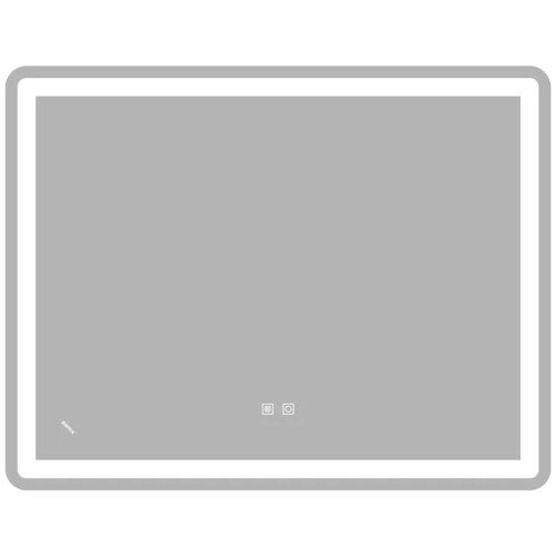 Дзеркало ZERIX MIRRA MR05-90x70-REVERSE із LED Touch, Anti-fog, димером, рег. яскравості (ZX6059)