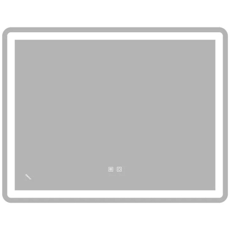 Зеркало ZERIX MIRRA MR05-90x70-REVERSE с LED Touch, Anti-fog, димером, рег. яркости (ZX6059)
