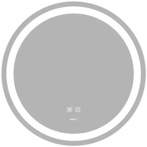 Дзеркало ZERIX SOLO MC01-60 із LED Touch, Anti-fog, димером, рег. яскравості (ZX6063) Дзеркало ZERIX SOLO MC01-60 із LED Touch, Anti-fog, димером, рег. яскравості (ZX6063)