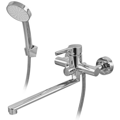 Змішувач для ванни ZERIX REX-006 (EURO) CHROME з нерж. сталі (Колір хром) (ZX6118) Змішувач для ванни ZERIX REX-006 (EURO) CHROME з нерж. сталі (Колір хром) (ZX6118)