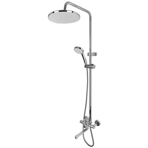 Душова колона із змішувачем ZERIX REX-009-J CHROME із нерж. сталі (Колір хром) (ZX6124) Душова колона із змішувачем ZERIX REX-009-J CHROME із нерж. сталі (Колір хром) (ZX6124)