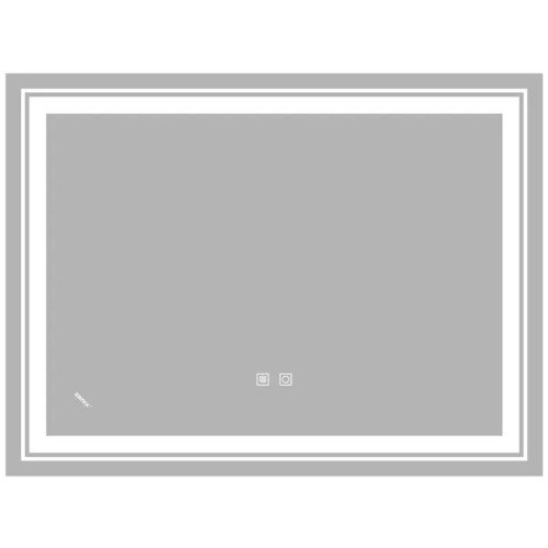 Дзеркало ZERIX ALIVE MR06-80x60-REVERSE із LED Touch, Anti-fog, димером, рег. яскравості (ZX6062) Дзеркало ZERIX ALIVE MR06-80x60-REVERSE із LED Touch, Anti-fog, димером, рег. яскравості (ZX6062)