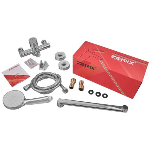 Смеситель для ванны ZERIX REX-006 (EURO) CHROME из нерж. стали (Цвет хром) (ZX6118)