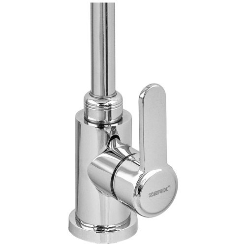 Смеситель для кухни с рефлекторным изливом ZERIX EZA-011-T CHROME REFLECTOR из нерж. стали (цвет хром) (ZX6142)