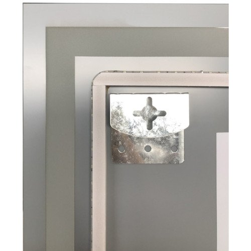 Зеркало ZERIX KUBIX MR03-80x60-REVERSE с LED Touch, Anti-fog, димером, рег. яркости (ZX6053)