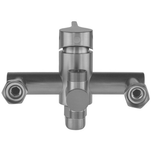 Душевая колонна со смесителем ZERIX REX-009-J GRAPHITE из нерж. стали (Цвет графит) (ZX6126)