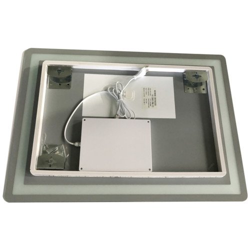 Дзеркало ZERIX SANSA MR01-70x50-REVERSE із LED Touch, Anti-fog, димером, рег. яскравості (ZX6050)