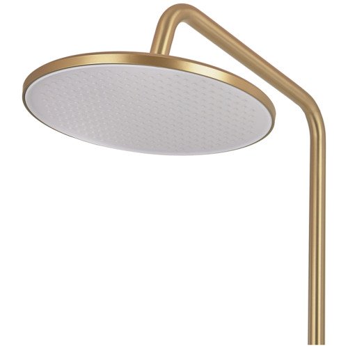 Душевая колонна со смесителем ZERIX REX-009-J BRUSHED GOLD из нерж. стали (Цвет матовое золото) (ZX6125)
