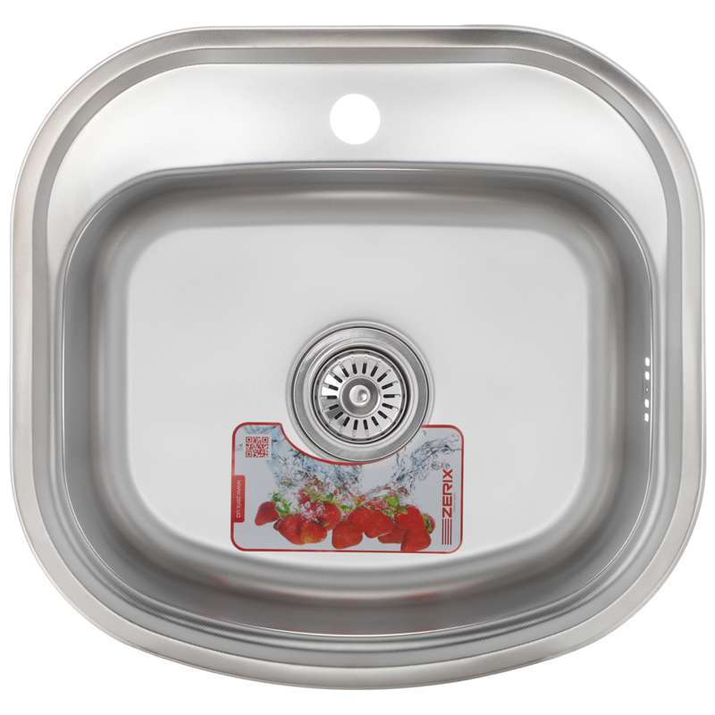 Мойка кухонная Zerix Z4947-08-180MD (micro decor) (ZS0569)