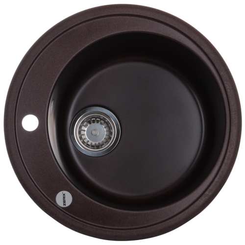 Мийка кухонна Zerix ZS-510R-12 Коричнева (ZX4536) Мийка кухонна Zerix ZS-510R-12 Коричнева (ZX4536)