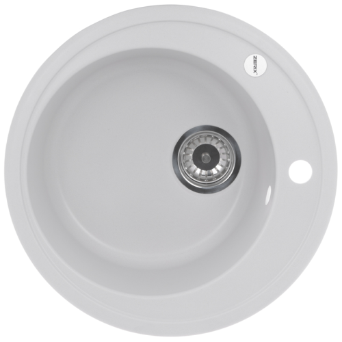 Мойка кухонная Zerix ZS-510R-01 Белая (ZX4531) Мойка кухонная Zerix ZS-510R-01 Белая (ZX4531)