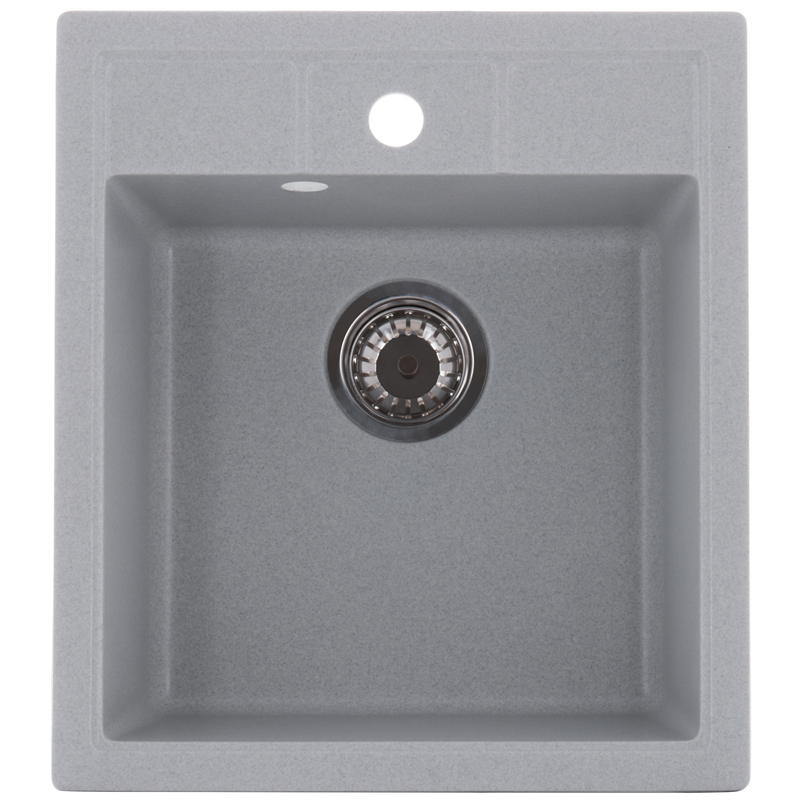 Мойка кухонная Zerix ZS-4651S-09 Серая (ZX4567)
