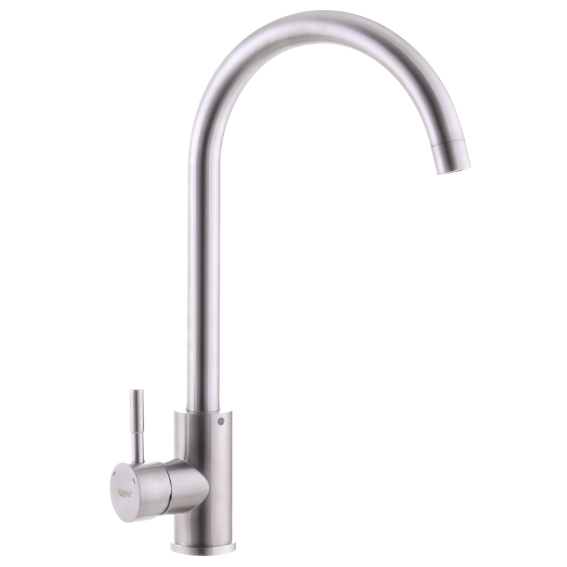 Смеситель для кухни из нерж. стали SUS304 Zerix LUX-011 (ZX3114)