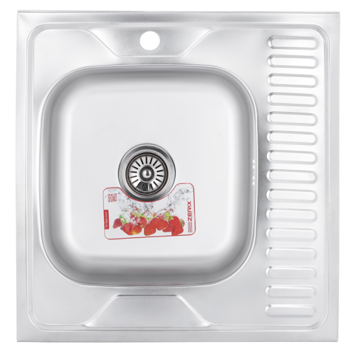 Мийка кухонна Zerix Z6060L-08-180MD (MICRO DECOR) (ZS0587) Мийка кухонна Zerix Z6060L-08-180MD (MICRO DECOR) (ZS0587)