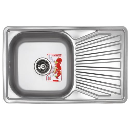 Мийка кухонна Zerix Z7848-08-180D (decor) (ZX1605) Мийка кухонна Zerix Z7848-08-180D (decor) (ZX1605)