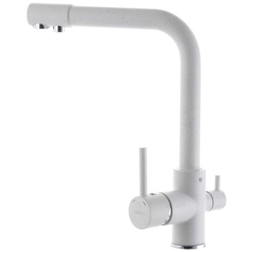 Смеситель для кухни Zerix LR4055W-3 с выходом для питьевой воды (ZX2643)