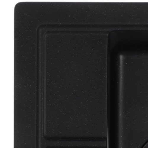 Мойка кухонная Zerix ZS-4651S-14 Черный металлик (ZX4570)