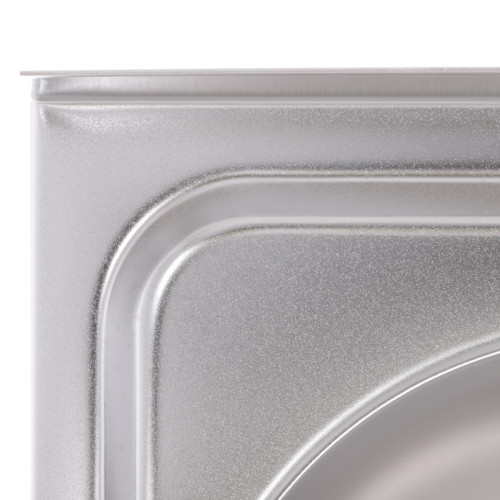Мойка кухонная Zerix Z8050D-08-180E (satin) (ZM0569)